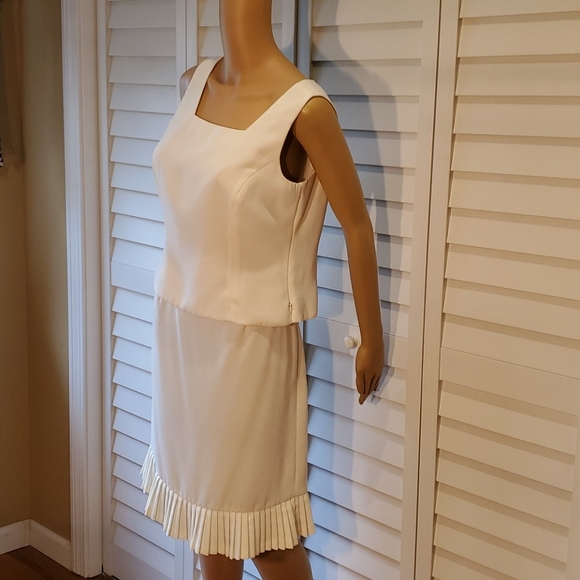 Two-piece Sleeveless Danny & Nicole Dress SUIT perfect for a wedding - Picture 5 of 12